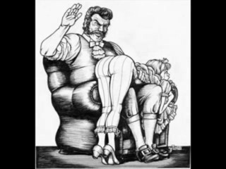 Bizarre and Erotic Female Spanking Artwork