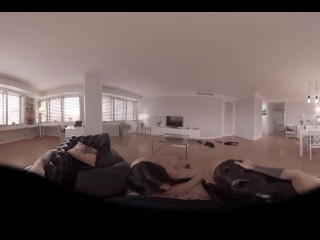 VR Porn Hot brunette giving the best POV blowjob | Virtual Porn 360