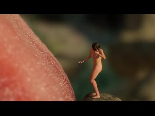 Emma's Toys. A Giantess Animation (FULL VIDEO) By Ashkiiwolf